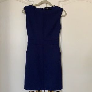 Theory Wool Blend Shift Dress